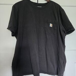 Carhartt Black Short Sleeve Tee Durable Cotton #2